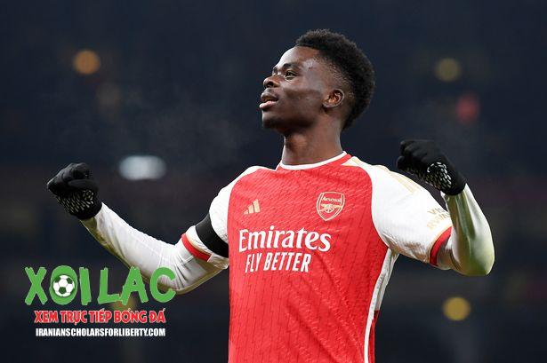 Bukayo Saka (CLB Arsenal)